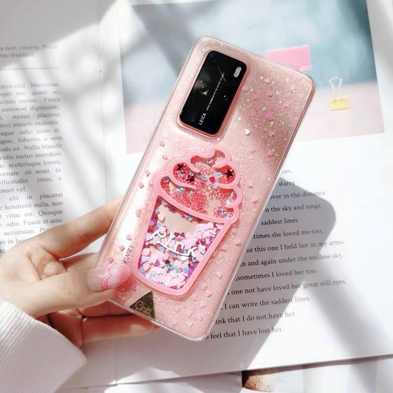 Cupcake Case TPU Vivo V21 V20 X60 Y12s Y51 Y53 Y55 Y1s Y91 Y25 V25 V21 V23 Y22 Y16 Y35