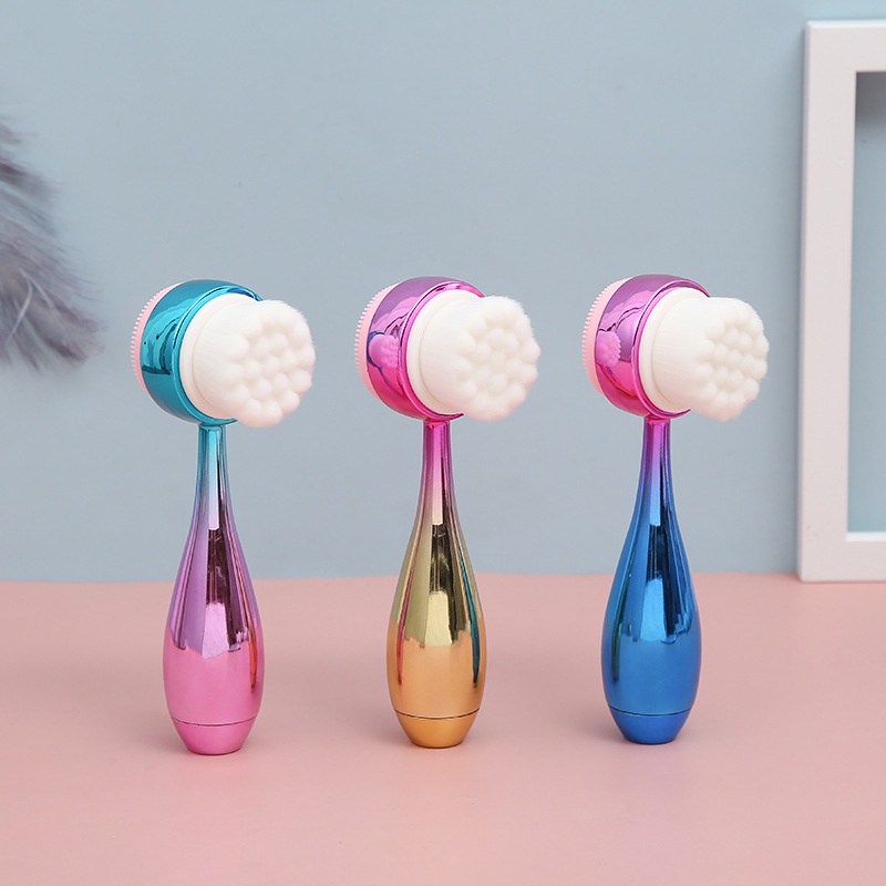 FACIAL BRUSH SIKAT WAJAH STANDING 2 WAY BRUSH