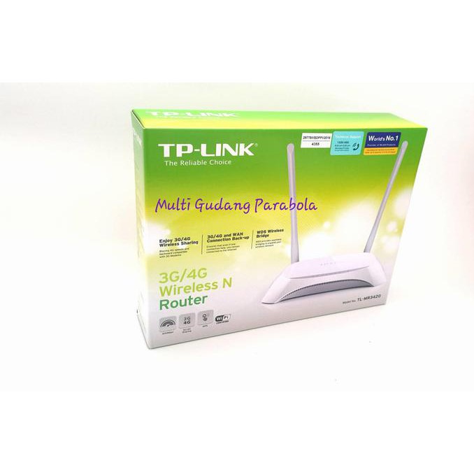 ROUTER TP LINK TL MR 3420
