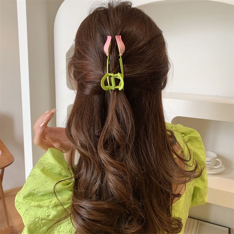 Jepit Rambut Extension Bentuk Tulip Untuk Wanita