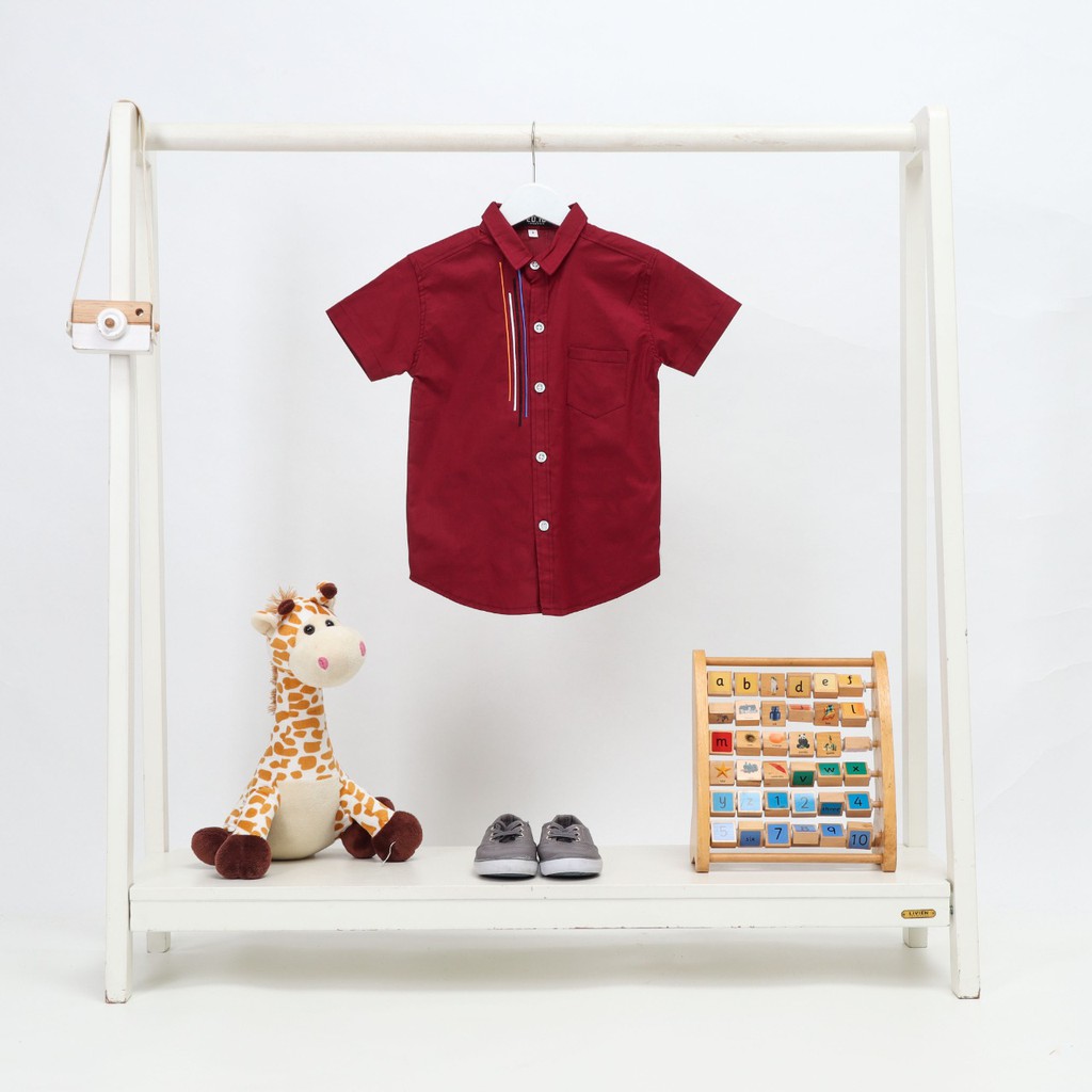 AMSPRO kemeja anak laki / kemeja anak pria / baju lebaran anak / fashion kids Teddy