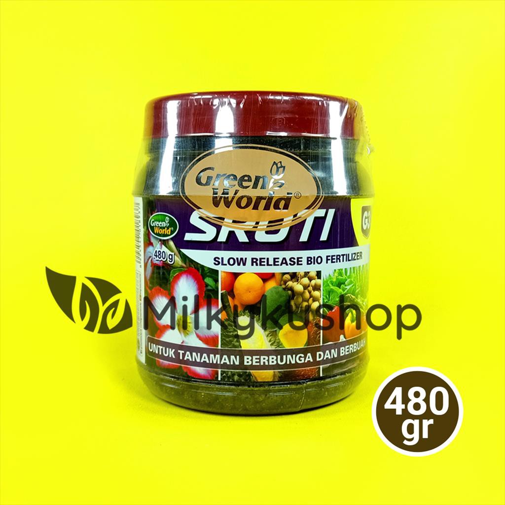 PUPUK SROTI G3 BUNGA BUAH 480 GRAM KEMASAN PABRIK GREEN WORLD