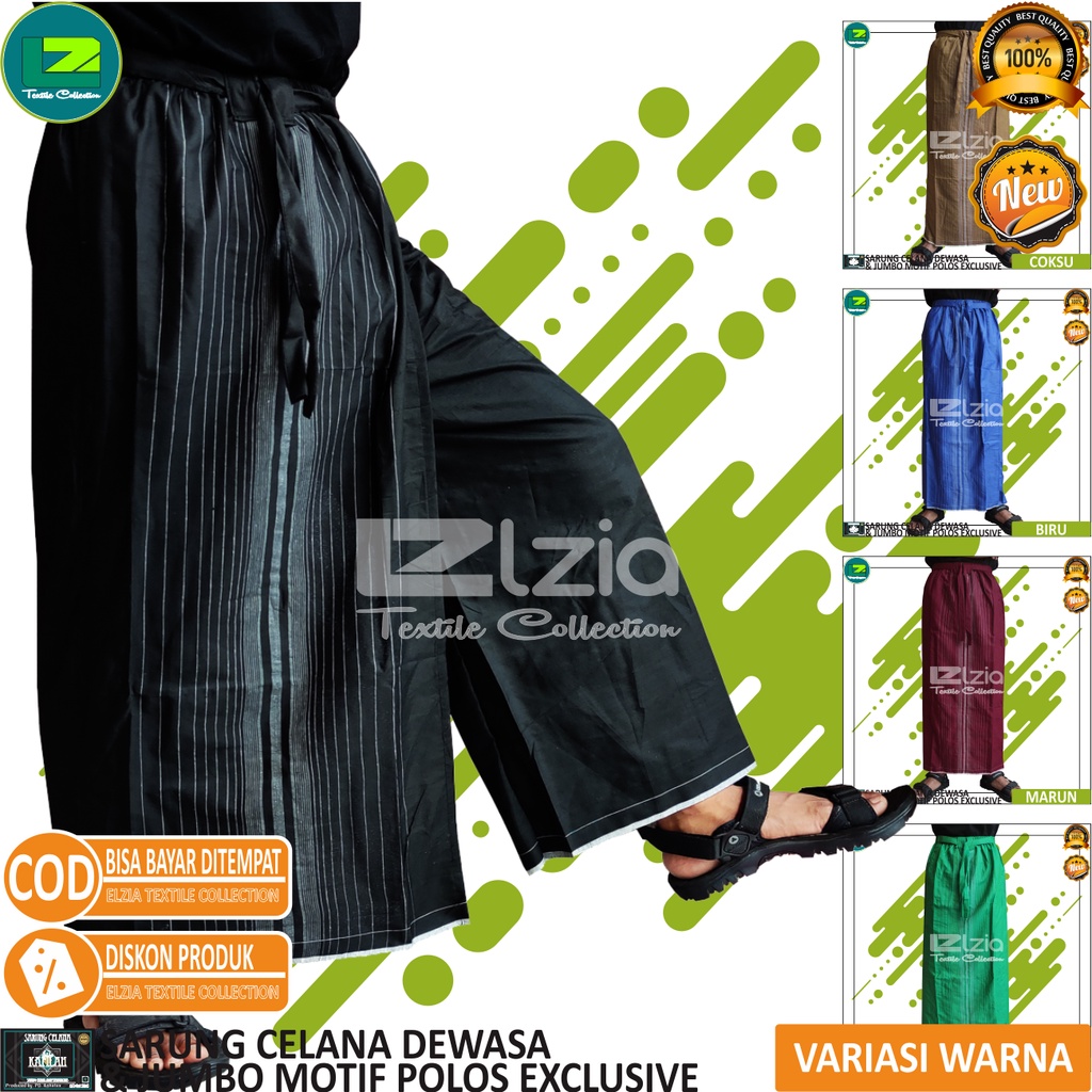 SARUNG CELANA DEWASA &amp; JUMBO PAKISTAN MOTIF POLOS EXLUSIVE