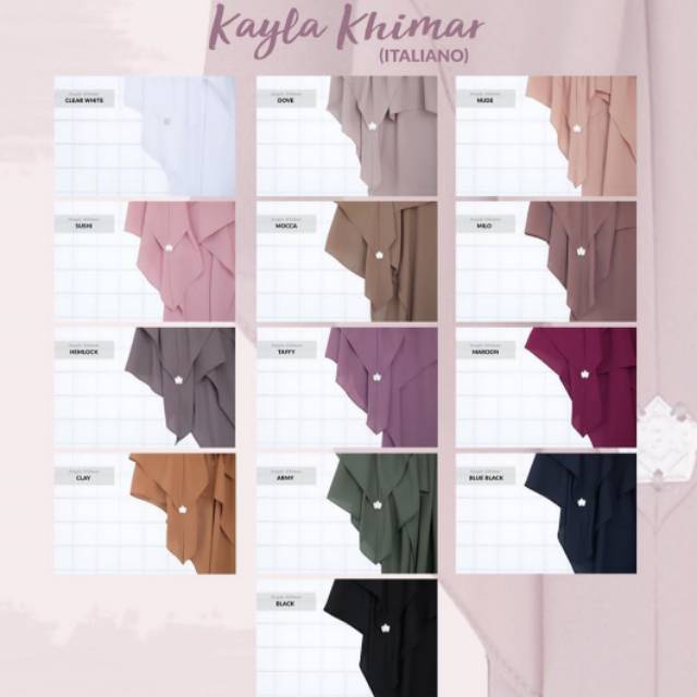 Kayla Khimar by Hijab Princess