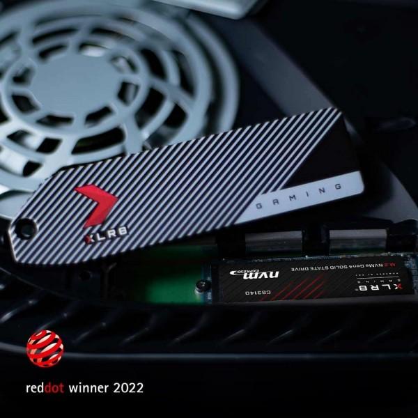 Heatsink PS5 SSD nvme m.2 PNY XLR8 PS5 SSD Cover w Integrated Heatsink