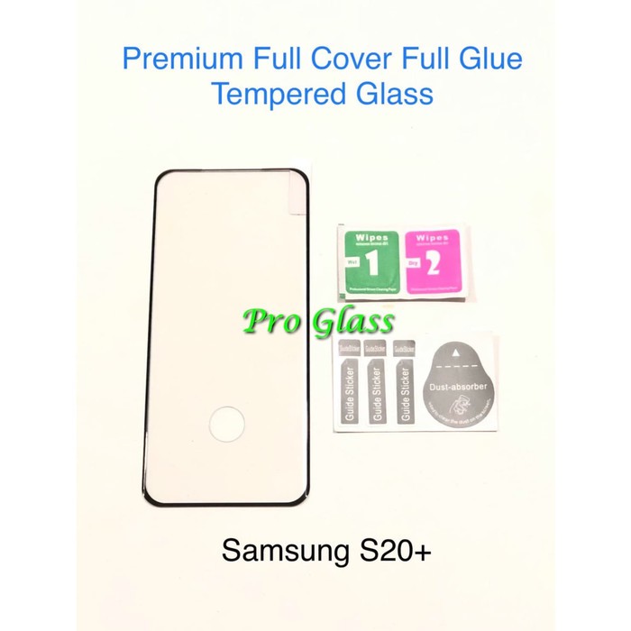 Samsung S20 / S20 PLUS / S20 ULTRA FULL COVER GLUE Magic Glass Premium Tempered Glass