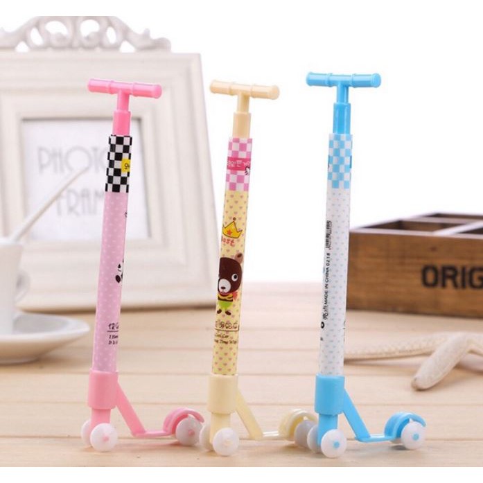 

23G039 - PENA SCOOTER LUCU TINTA BIRU / CUTE BLUE PEN