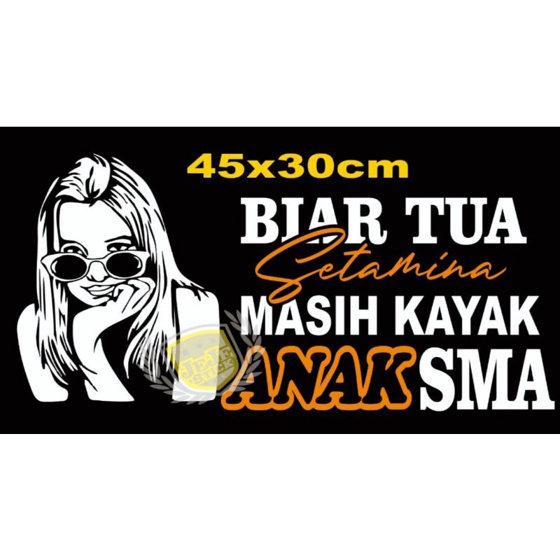 STIKER MOBIL, STIKER CUTTING, STIKER TRUK, STIKER KACA
