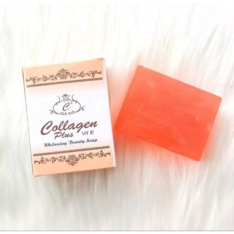 Sabun COLLAGEN Plus Vit E - Whitening Beauty soap sabun Wajah