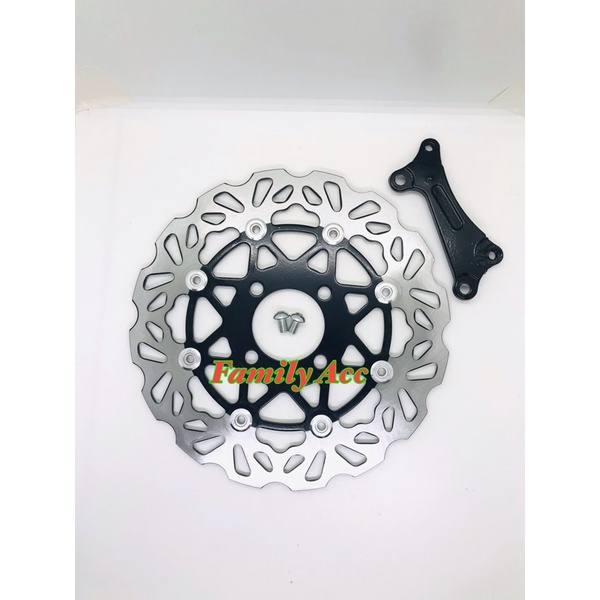 Disc Piringan Cakram Lebar Variasi Igawa 260MM Copy PSM Besar plus Breket Beat Scoopy Vario 110 Vario 125 Vario 150 Genio Spacy