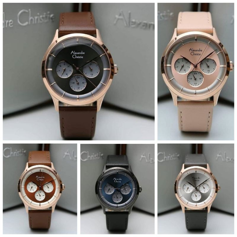 JAM TANGAN ALEXANDRE CHRISTIE WANITA AC 2868 ORIGINAL