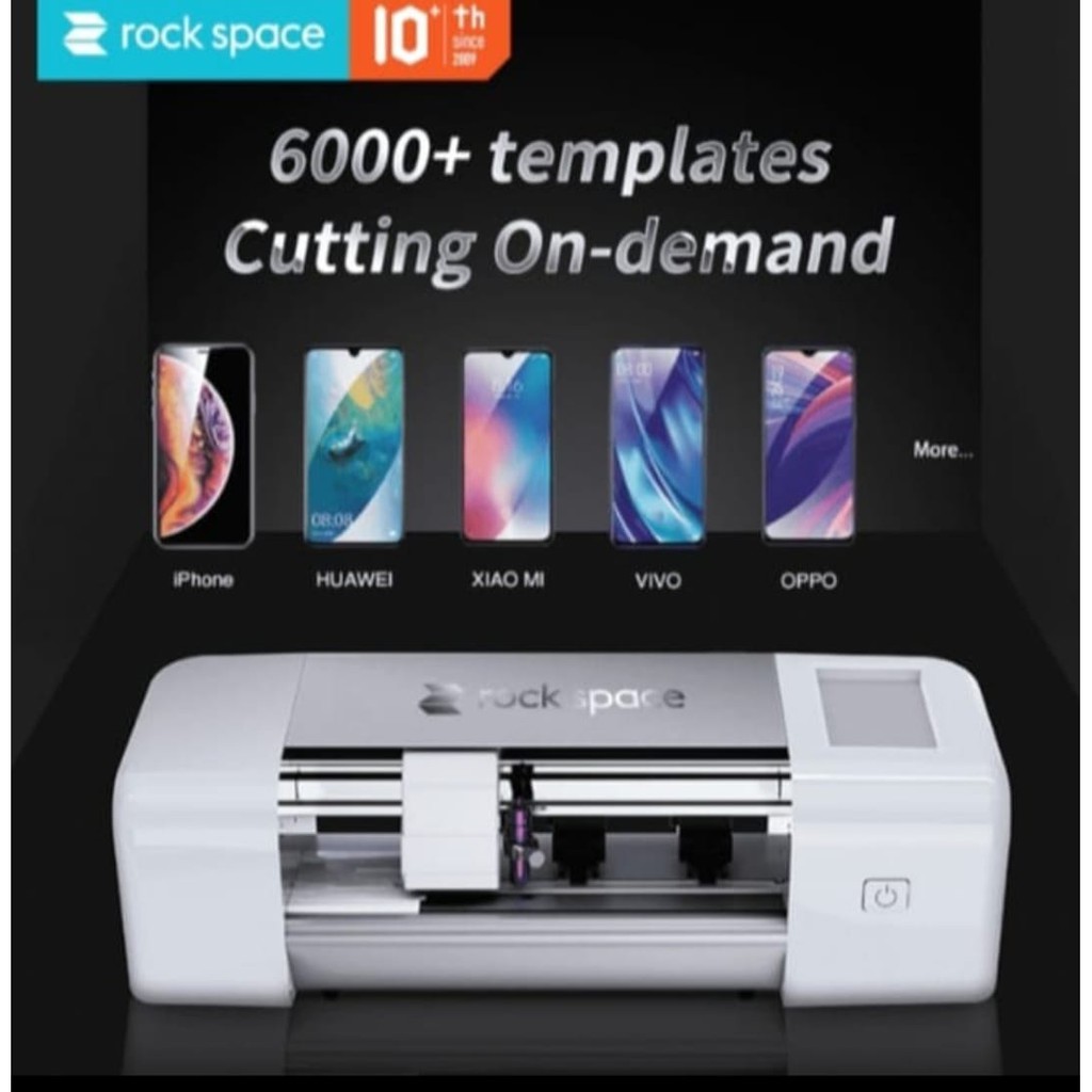 OASE HM47 rock space Mesin Wireless Pemotong Anti Gores Hydrogel HP