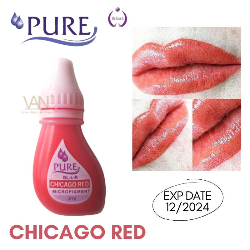 TINTA BIOTOUCH (PURE SERIES ORIGINAL) MICROPIGMENT CHICAGO RED