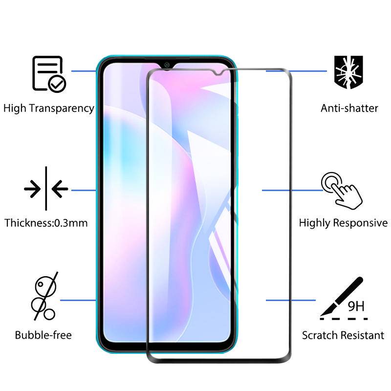 Pelindung Layar Tempered glass 9d Anti Gores Untuk Vivo Z6 / Z6