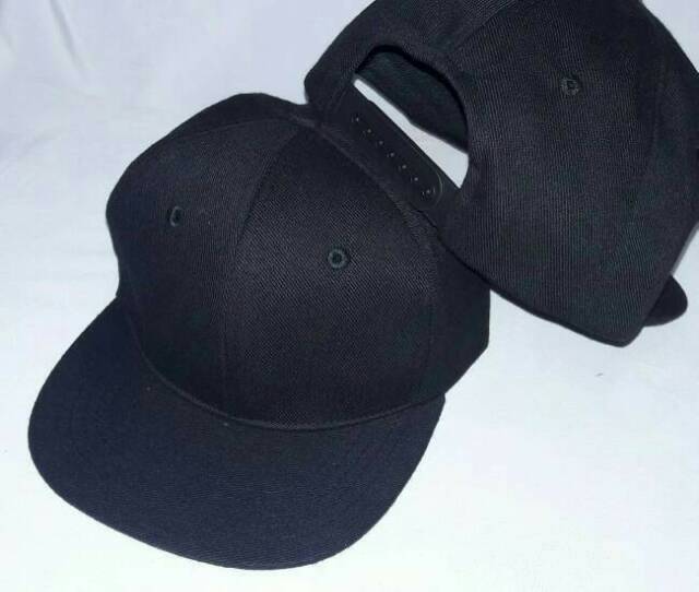 Topi snapback polos distro