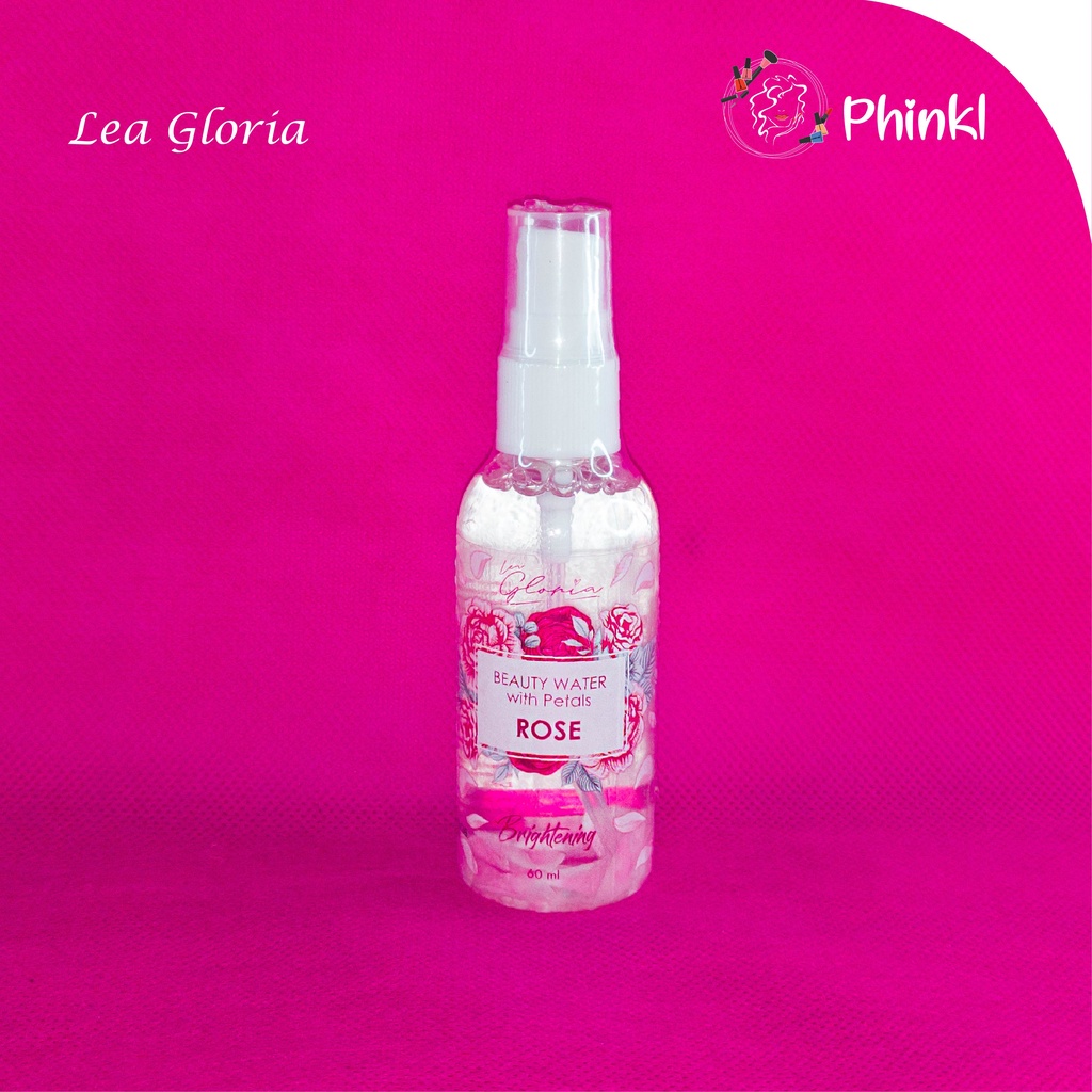 `ღ´ PHINKL `ღ´ Lea Gloria beauty water rose air mawar spray campuran masker organik bubuk penyegar wajah