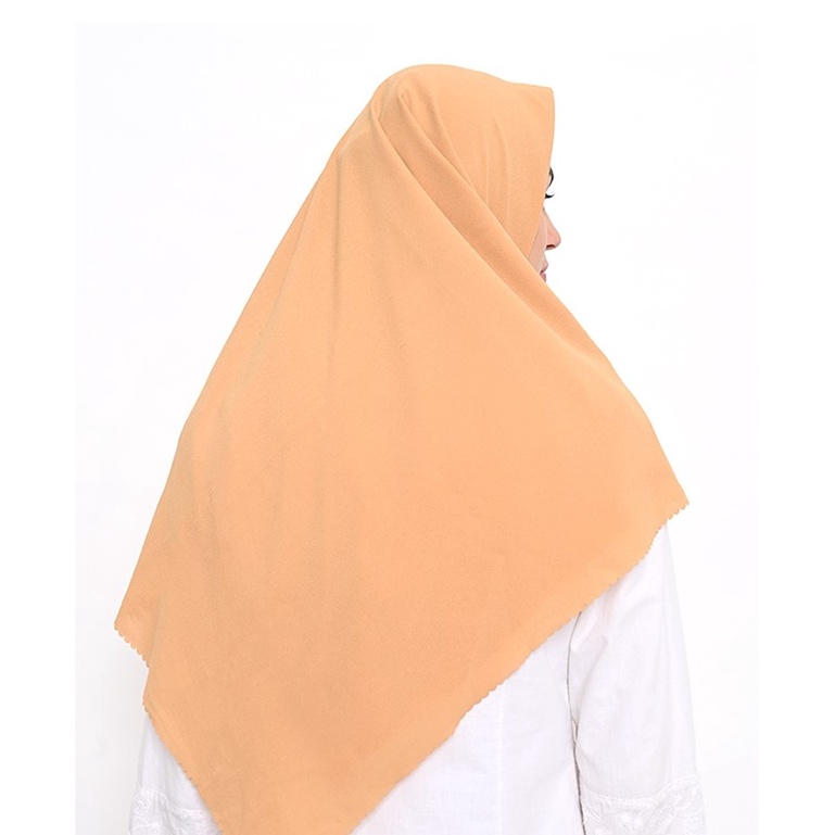 Hijab/jilbab Segi empat wolfis lasercut kecil / segi empat lasercut  wolfis / segi empat lasercut premium / segi empat laser / segi empat laser cut polos