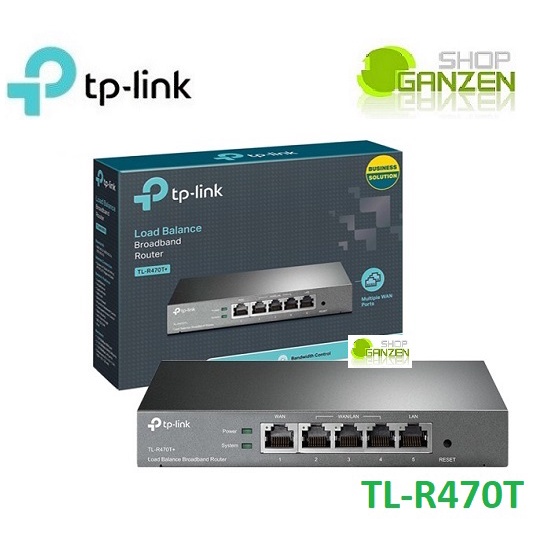 TP-Link TPLINK TL-R470T+ R470T Load Balance Broadband Router