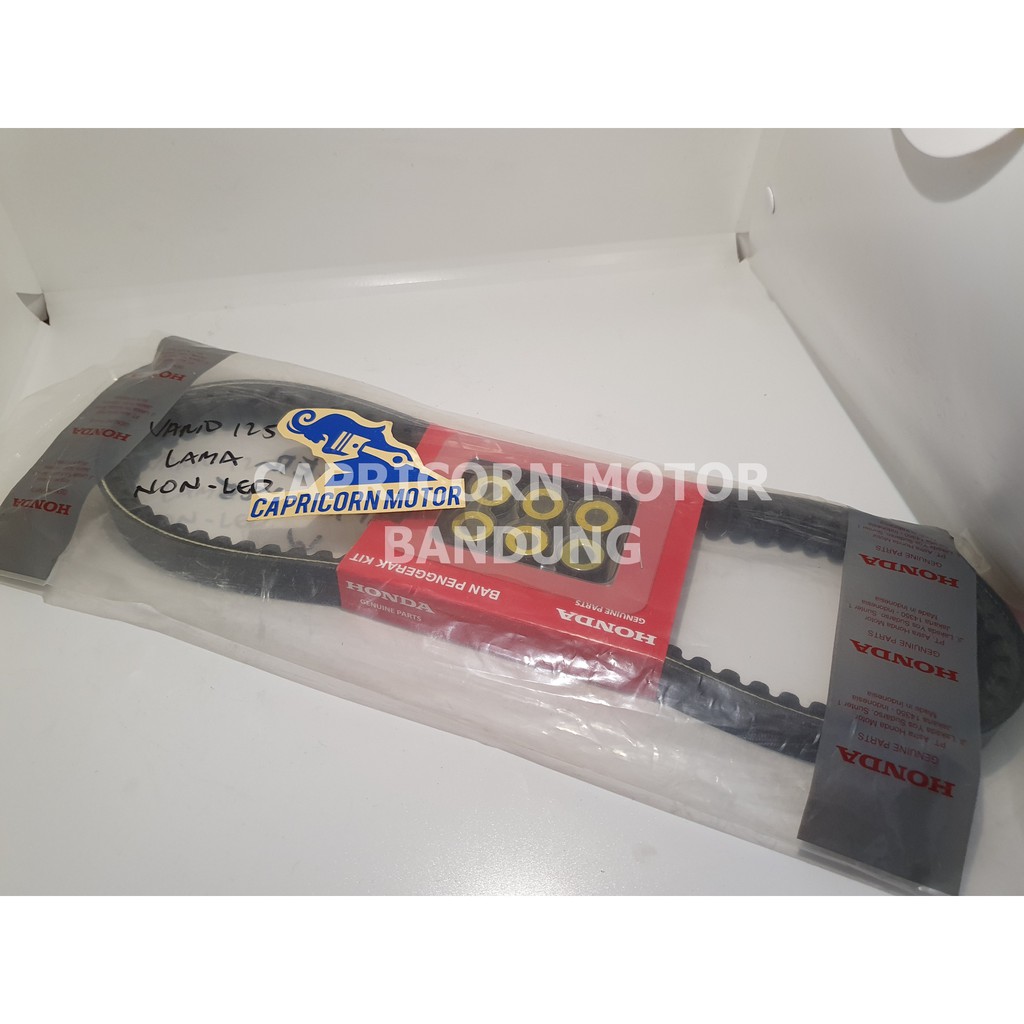 ASLI ORIGINAL VANBELT SET ROLLER VARIO TECHNO 125 LAMA KZR ORI AHM VBELT VBEL