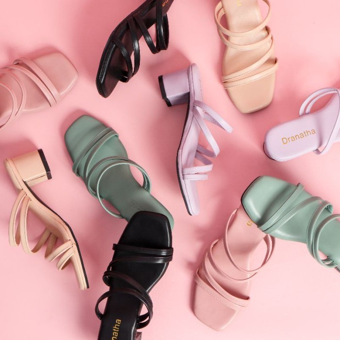 PROMO SENDAL LEXA DRANATHA HEELS WANITA MURAH