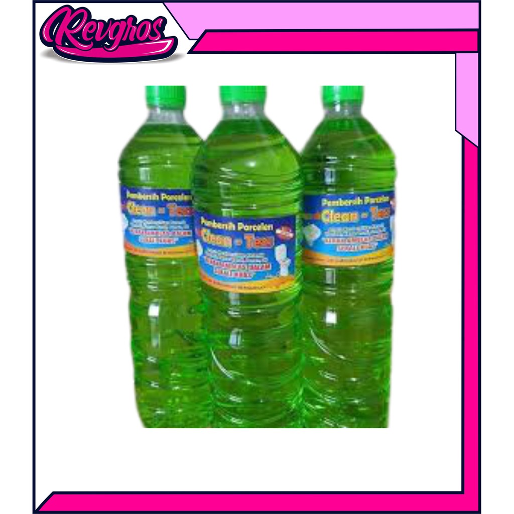 Clean Texs Pembersih Kerak Kamar Mandi Kemasan 1.5 Liter / Wajib Buble Wrap