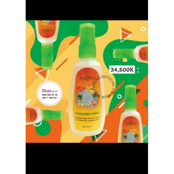 Liz skincare / sunscreen spray / sunblock spray