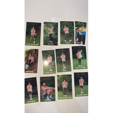 PHOTOCARD PC HOLOGRAM TREASURE SUMMER CAMP 2021 KIT