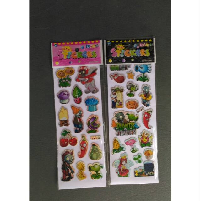 Sticker Plants vs Zombie