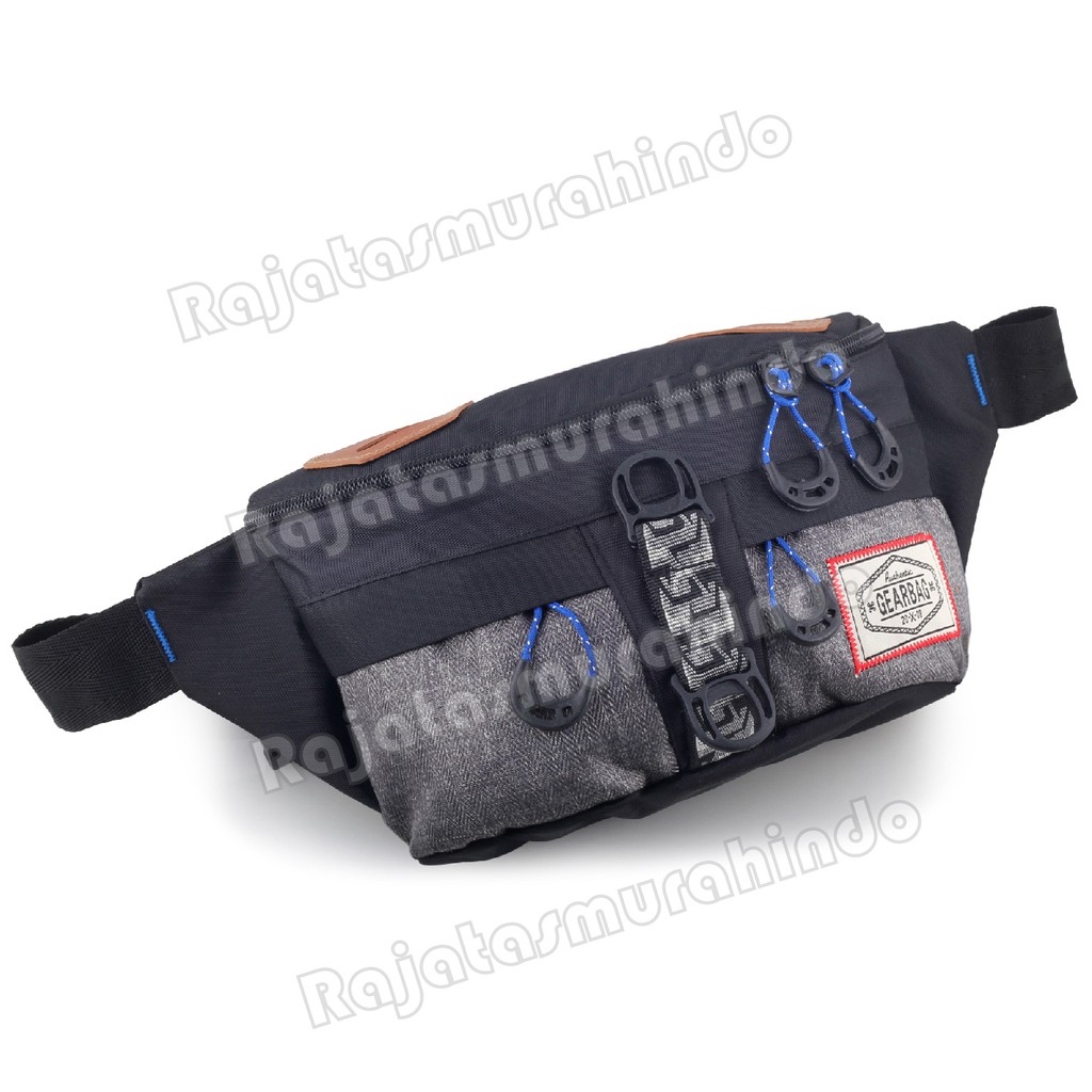 RTM - Tas Selempang Gear Bag - Authentic Double Attack Waistbag -13083