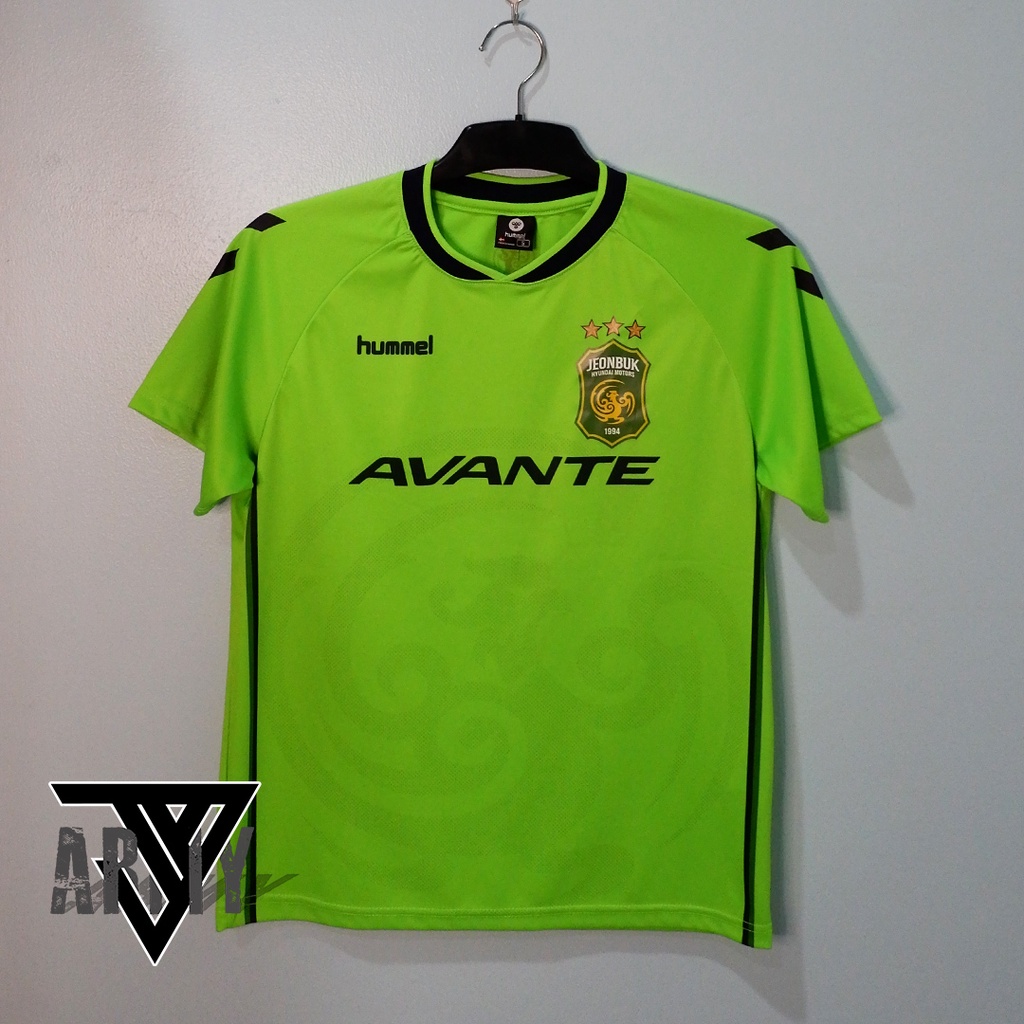 JERSEY BOLA JEONBUK HYUNDAI MOTORS K LEAGUE ORIGINAL + SIGN