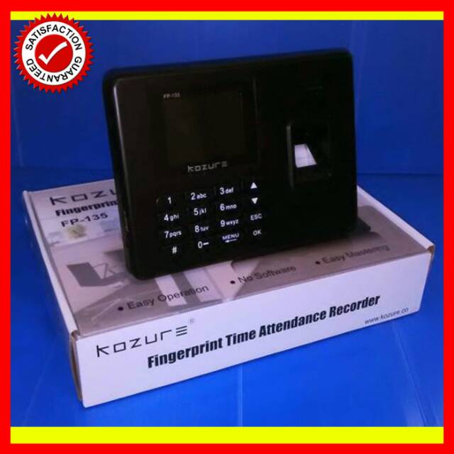 KOZURE FP-135 - Mesin Absensi Absen Sidik Jari/Fingerprint #Best Product &amp; High Quality  #ORIGINAL #