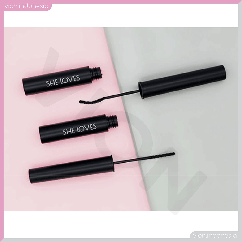 KACHI - SHE LOVES Mascara I U Black Tube Long Lash Stay Bulu Mata Maskara Original Sheloves TB-019 SL011