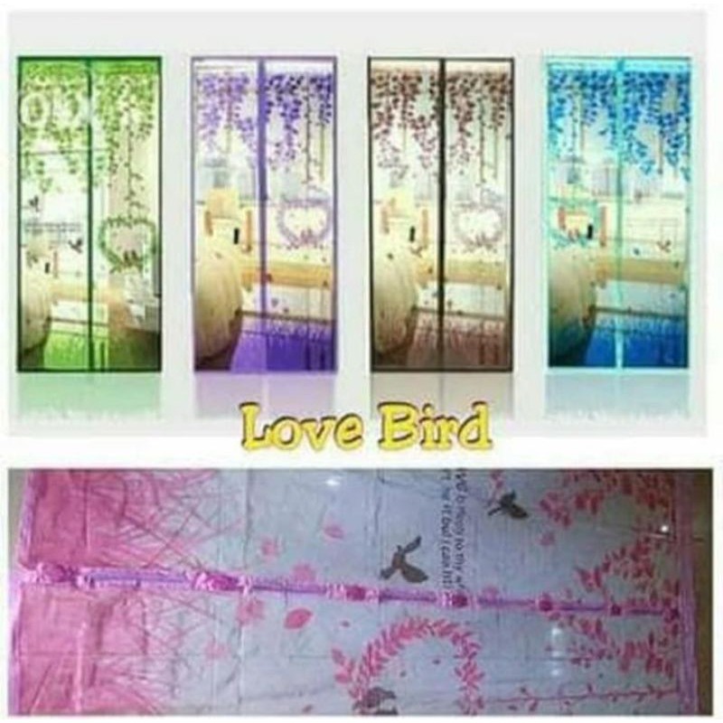 Tirai Magnet Kamar Pintu anti nyamuk karakter