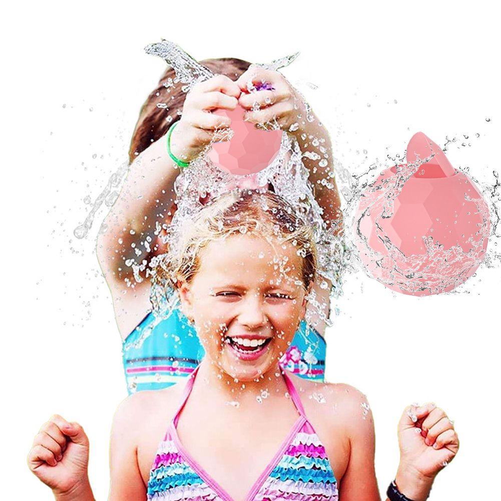 NEEDWAY Water Bomb Ball Reusable Self sealing Water Fight Games Pantai Musim Panas Mainan Luar Ruangan Anak-Anak Balon Air