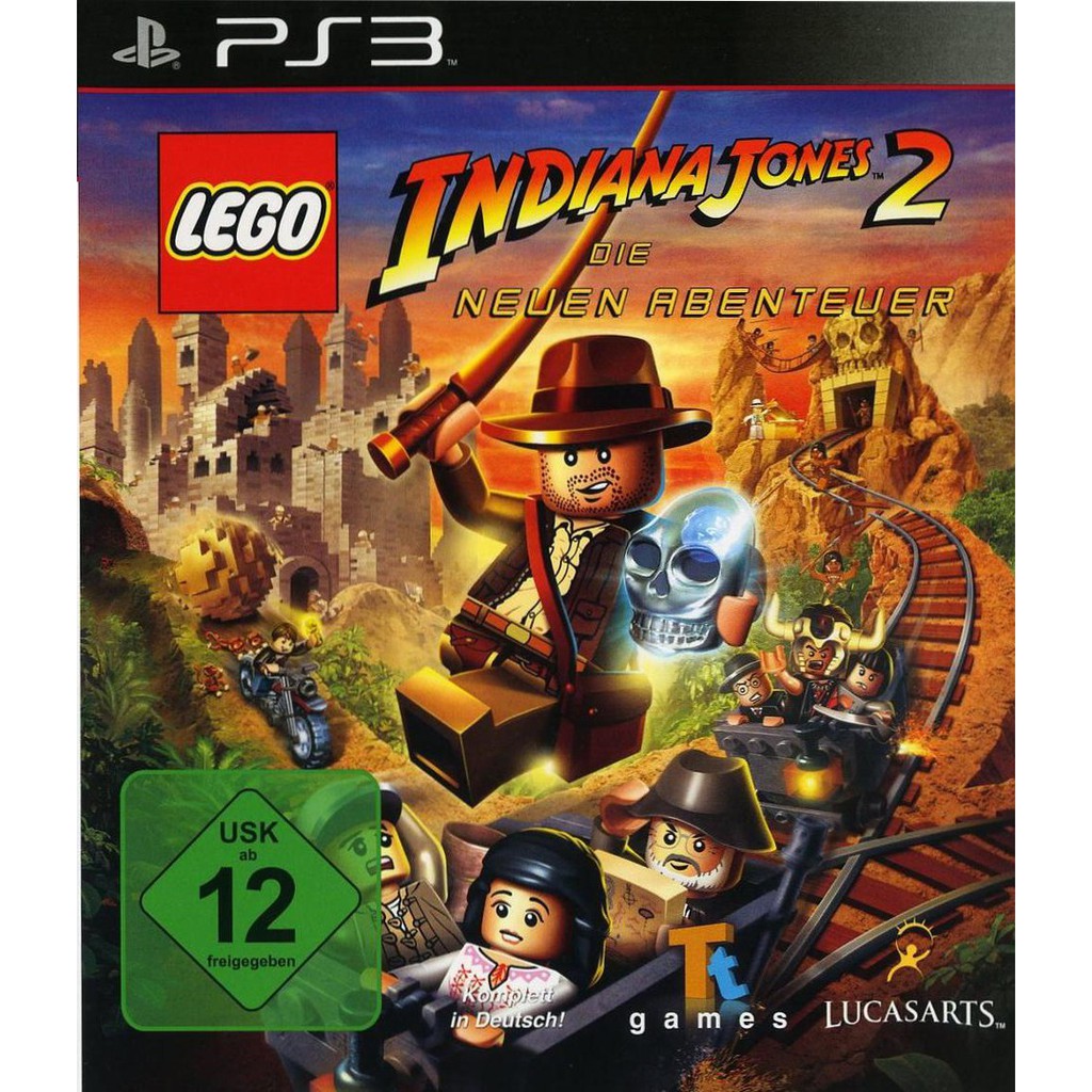 DVD Kaset Game PS3 PKG Multiman HEN LEGO Indiana Jones 2
