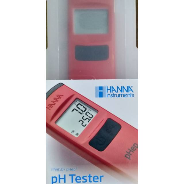 New PH meter with temperature hanna HI 98107