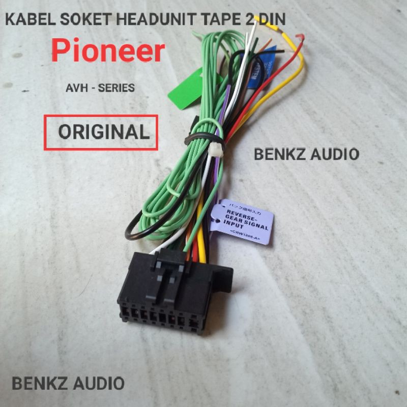 Jual Kabel Soket Headunit Tape Doubledin Pioneer Original Shopee Indonesia