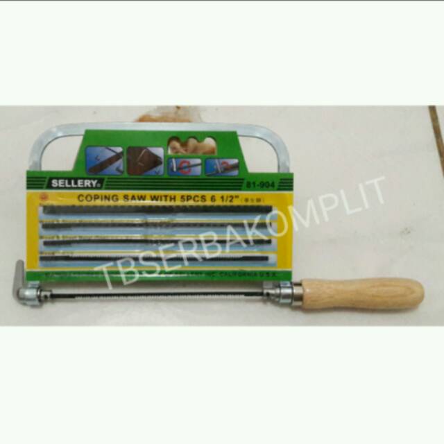 Gergaji kayu free 5pcs mata gergaji Sellery Gagang Gergaji ukir Manual model G wood Carving