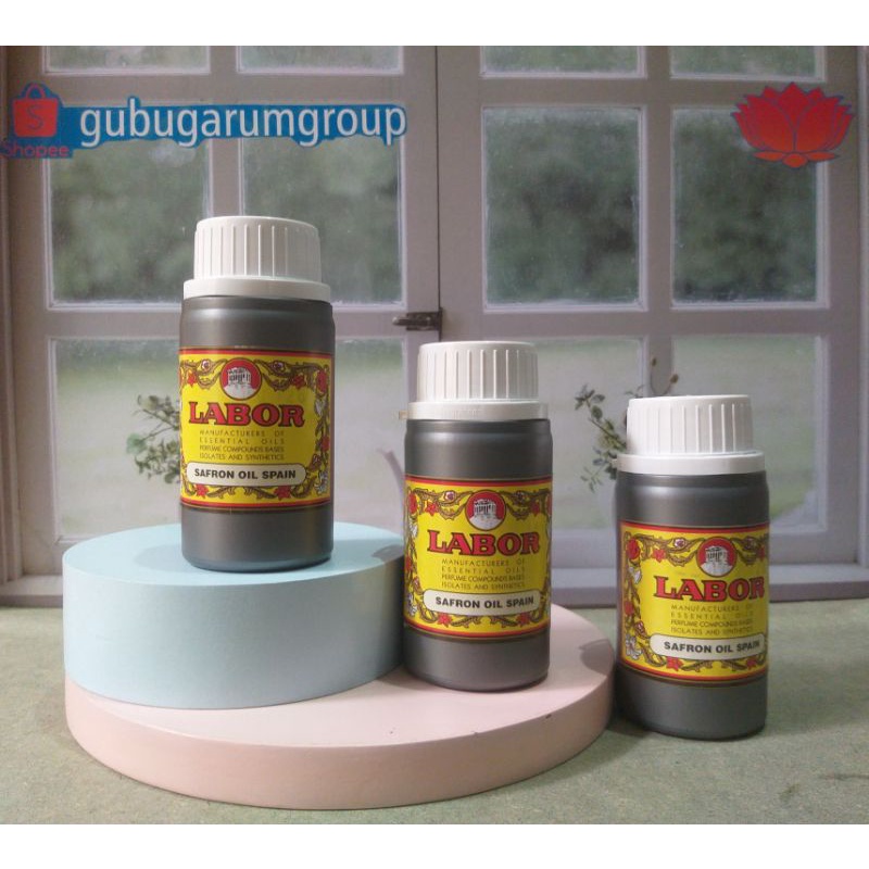 Bibit parfum Safron Oil Spain Labor Philippe Grasse searah zafaron jakfaron putih 100gr segel