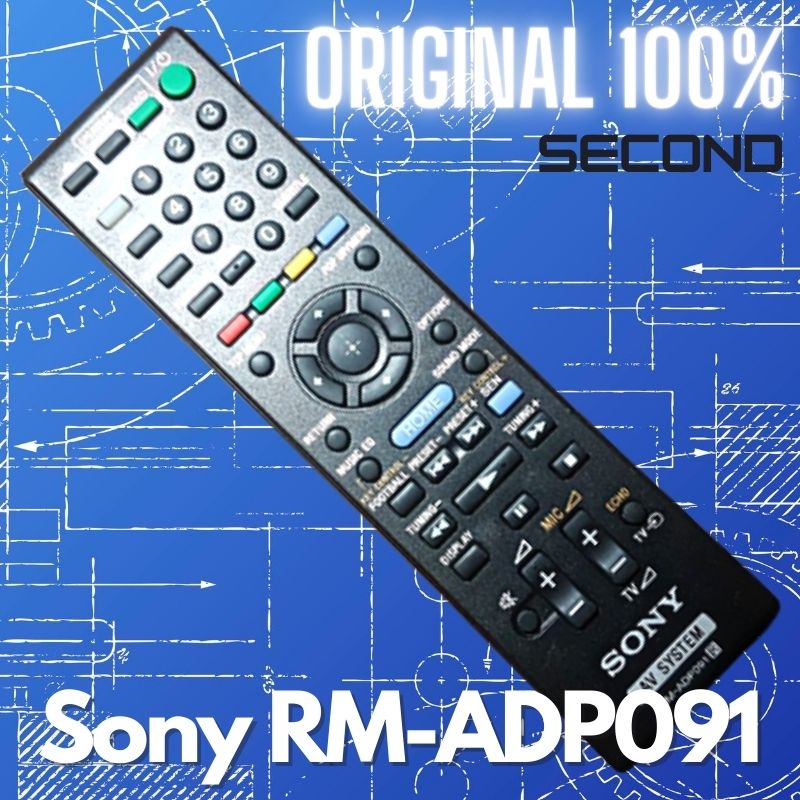 Remote Home Theater Sony RM-ADP091 Original Second