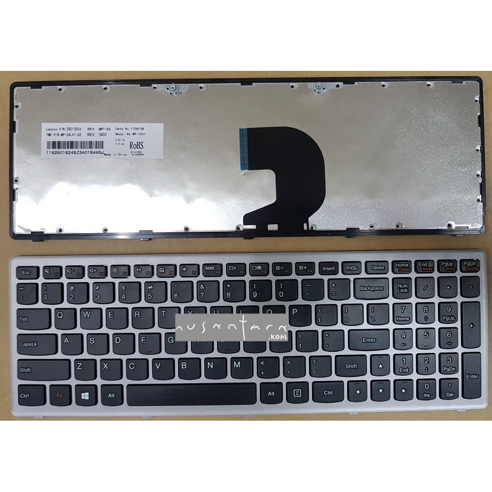 Keyboard Laptop Lenovo Ideapad P500 Z500 Z500a Z500g numerik