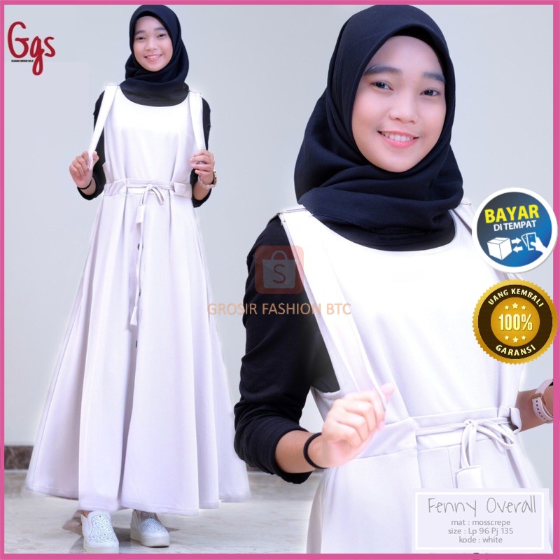 FENNY OVERALL BEST SELLER ORIGINAL GGS BY SHOFIYA (FREE INNER)