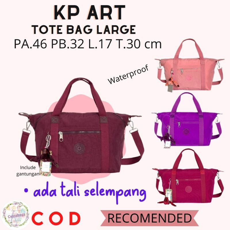 Tote bag besar wanita tas selempang large kp Art