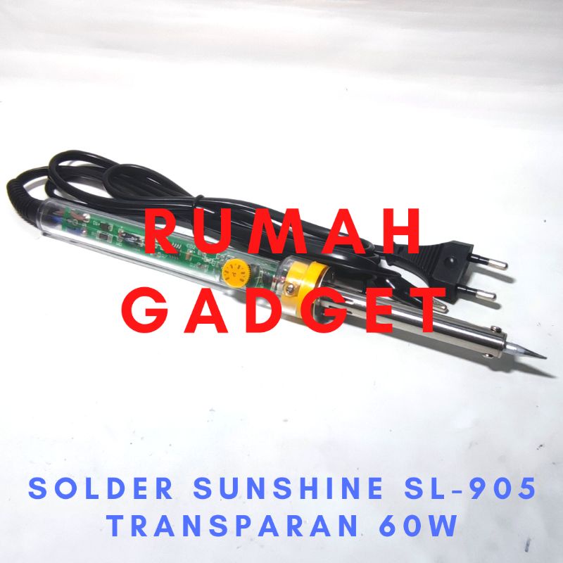 SOLDER STATION SUNSHINE SL-905 TRANSPARAN 60W ALAT SERVIS