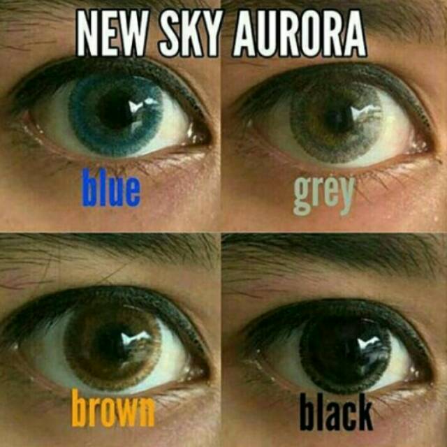 NEW SKY AURORA / FREE LENSCASE DLM KEMASAN