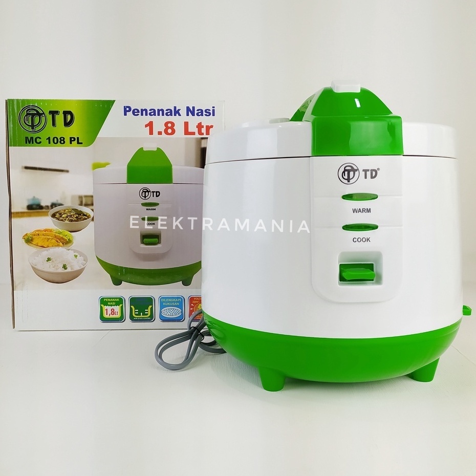 Rice Cooker / Magic Com / Penanak Nasi 1,8 Liter TD