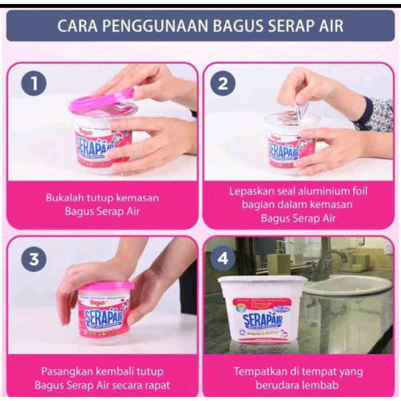 Bagus Serap Air 225ml &amp; Swallow Daisap 225ml