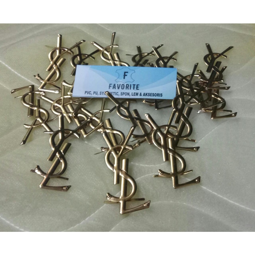 LOGO YSL GOLD DAN BN HARGA PERLUSIN = 12PCS