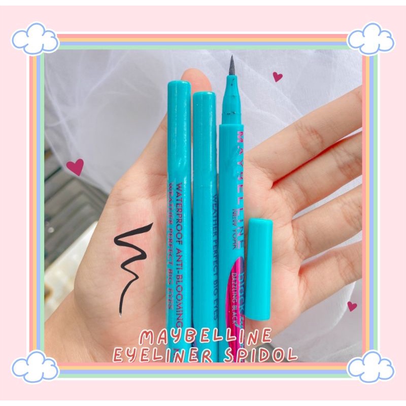 PROMO PERCS!!!EYELINER SPIDOL MAYBELLINE KEMASAN KUNING