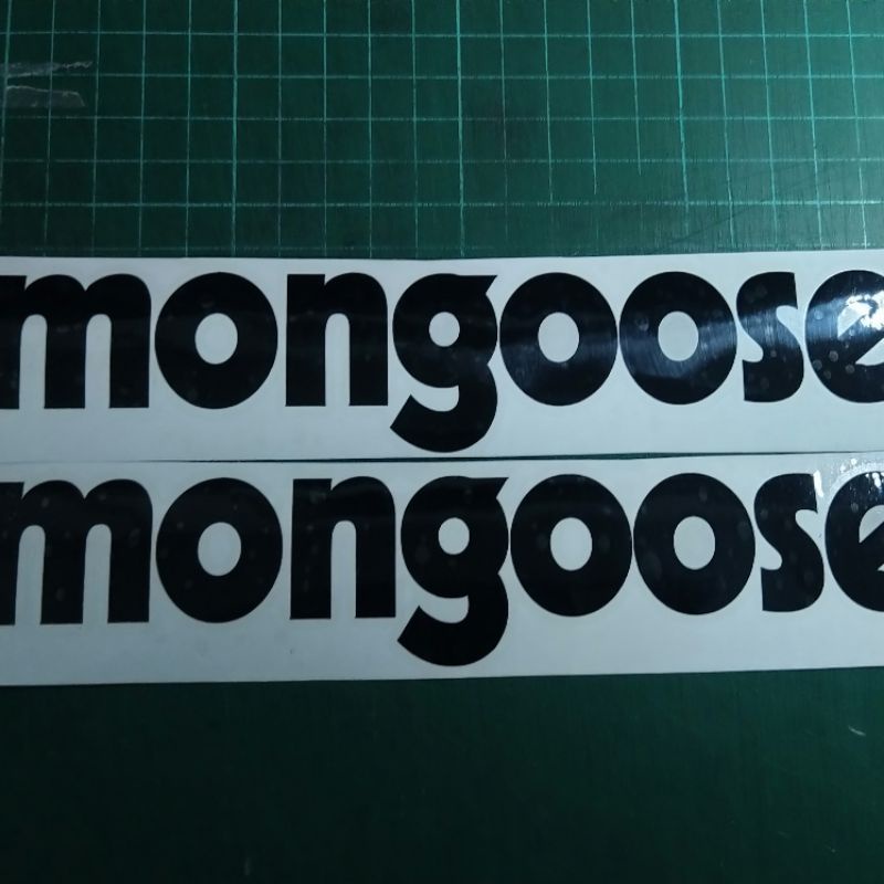 

Sticker cutting Mongoose isi 2 pcs